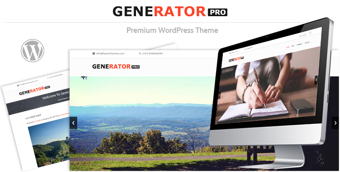 deficiency Grace Wrap Generator Pro WordPress Theme | FasterThemes